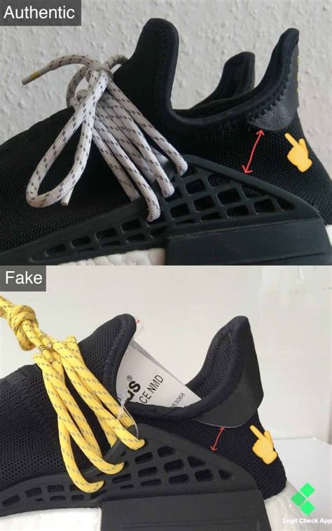 real vs fake human race shoes|Excellent Fake NMD Human Race Footwear: What You Need to .